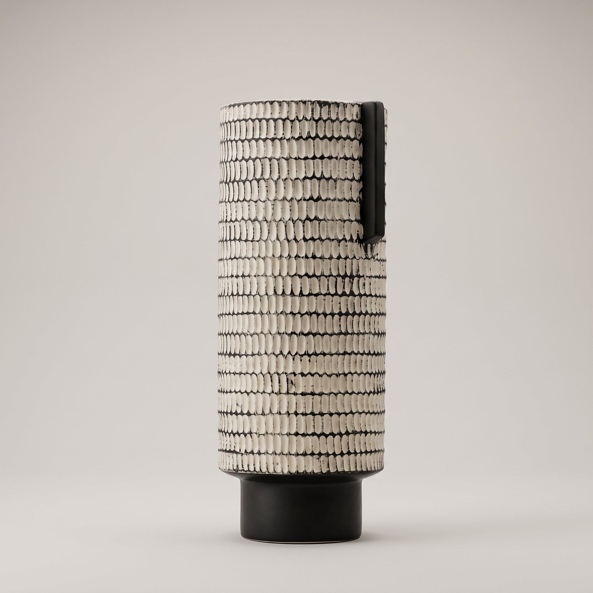 Large Cylindrical Flower Vase by Zodiya-3
