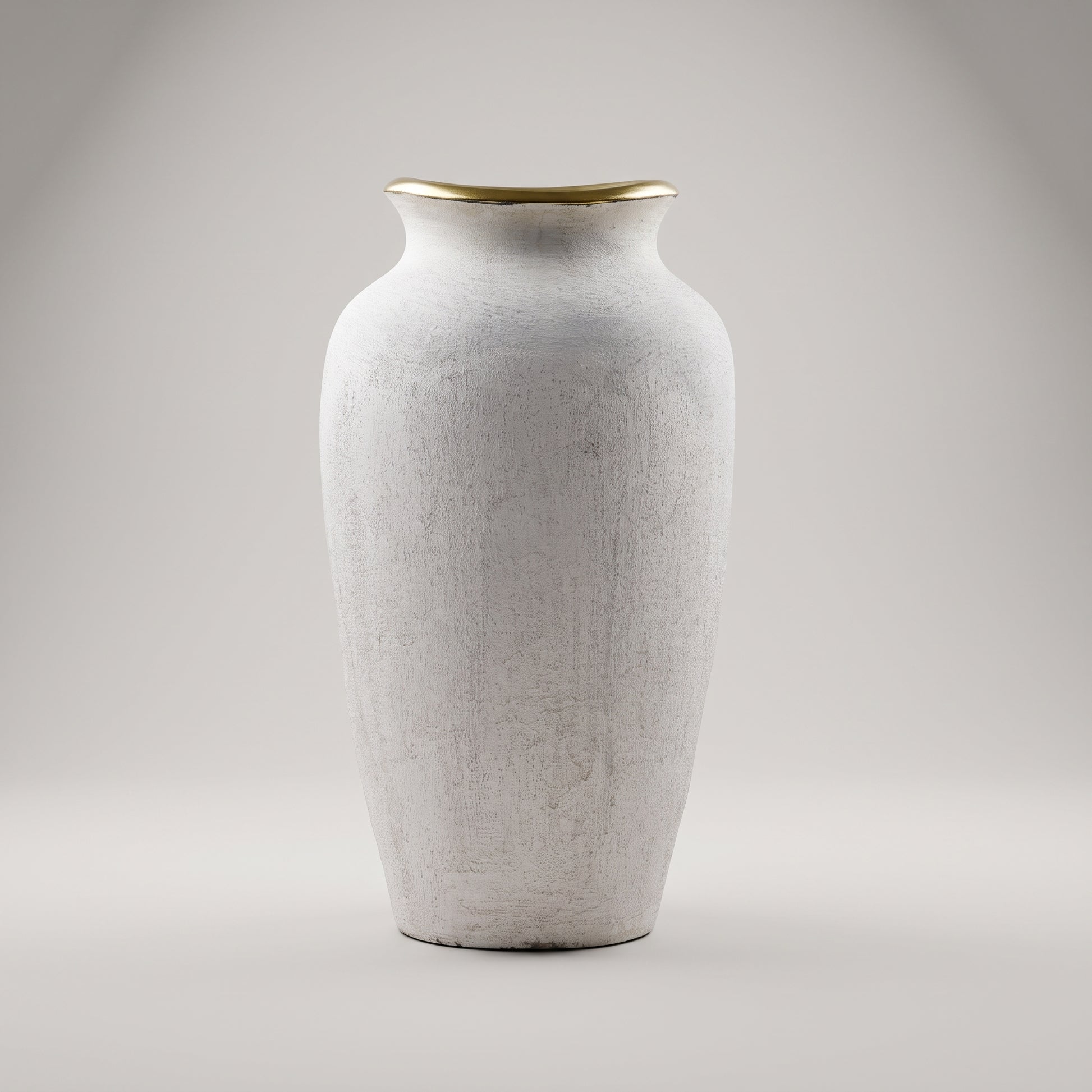 White Ceramic Flower Vase by Zodiya-3