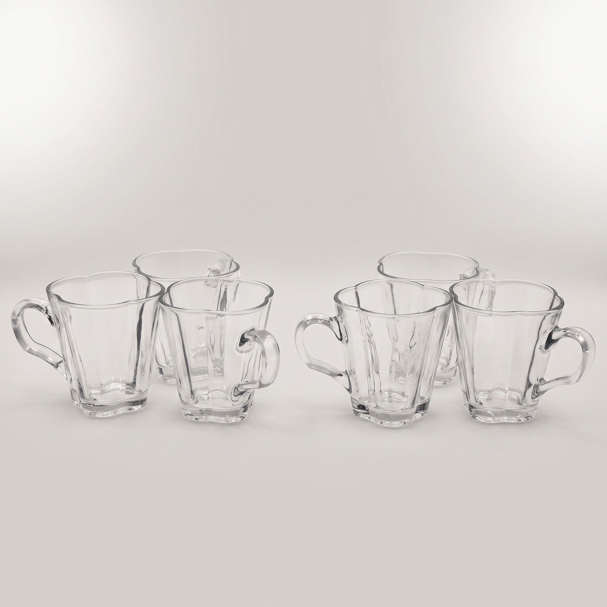 Glass Cup Set Of 6 By Zodiya-5