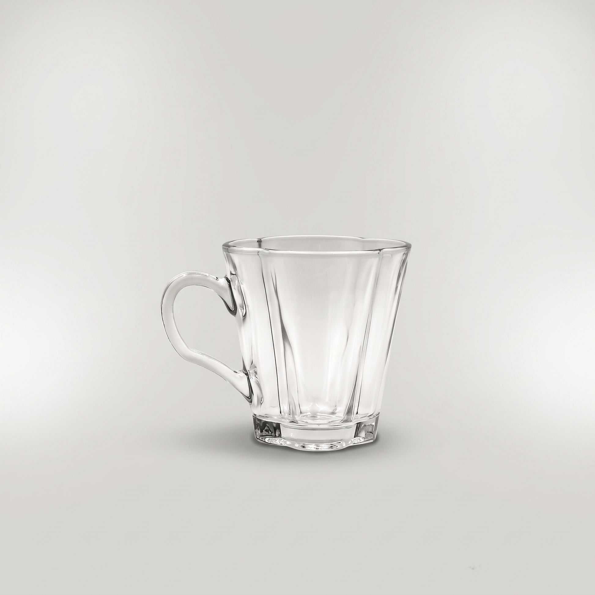 Glass Cup Set Of 6 By Zodiya-6