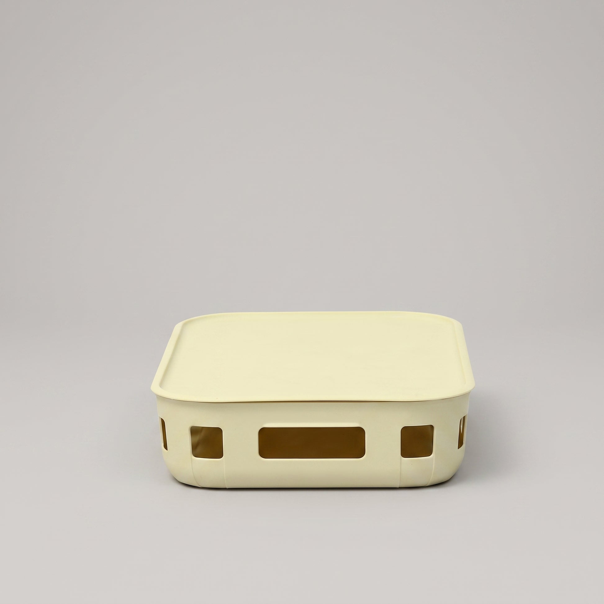 Multi storage Cream with lid By Zodiya-4