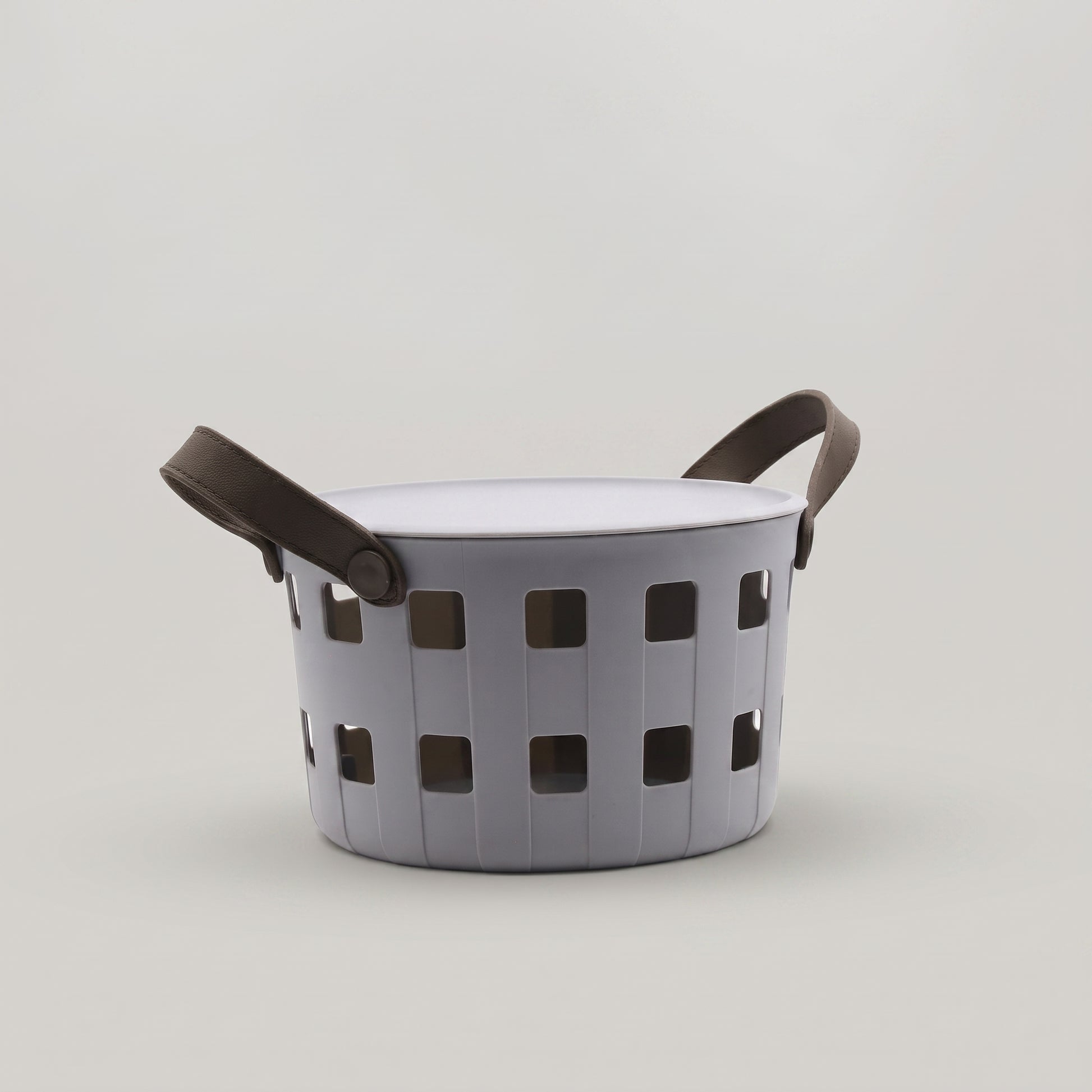 Grey Multi Purpose Organizer with lid By Zodiya-4