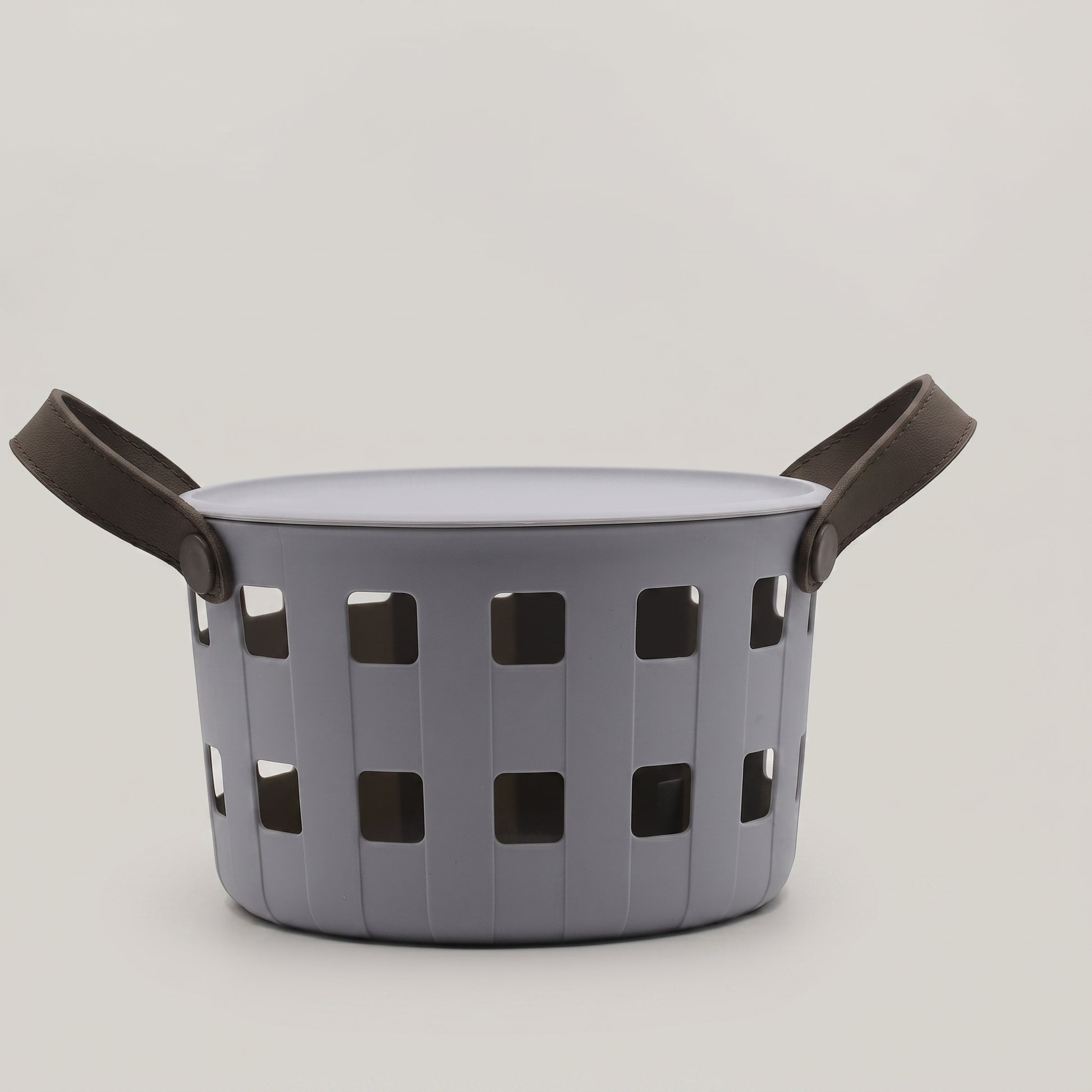 Grey Multi Purpose Organizer with lid By Zodiya-5