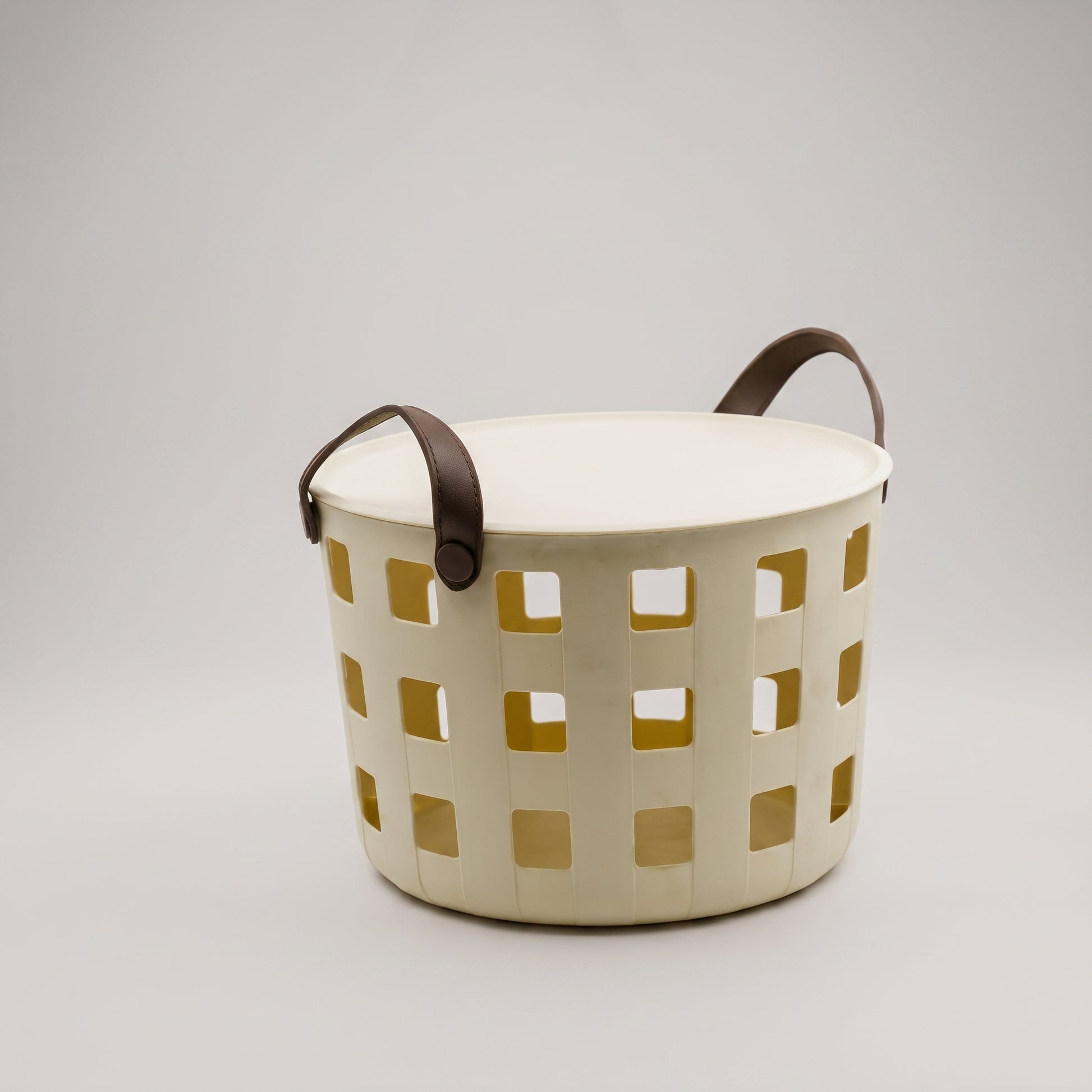 Multi Purpose Organizer with lid Beige By Zodiya-3