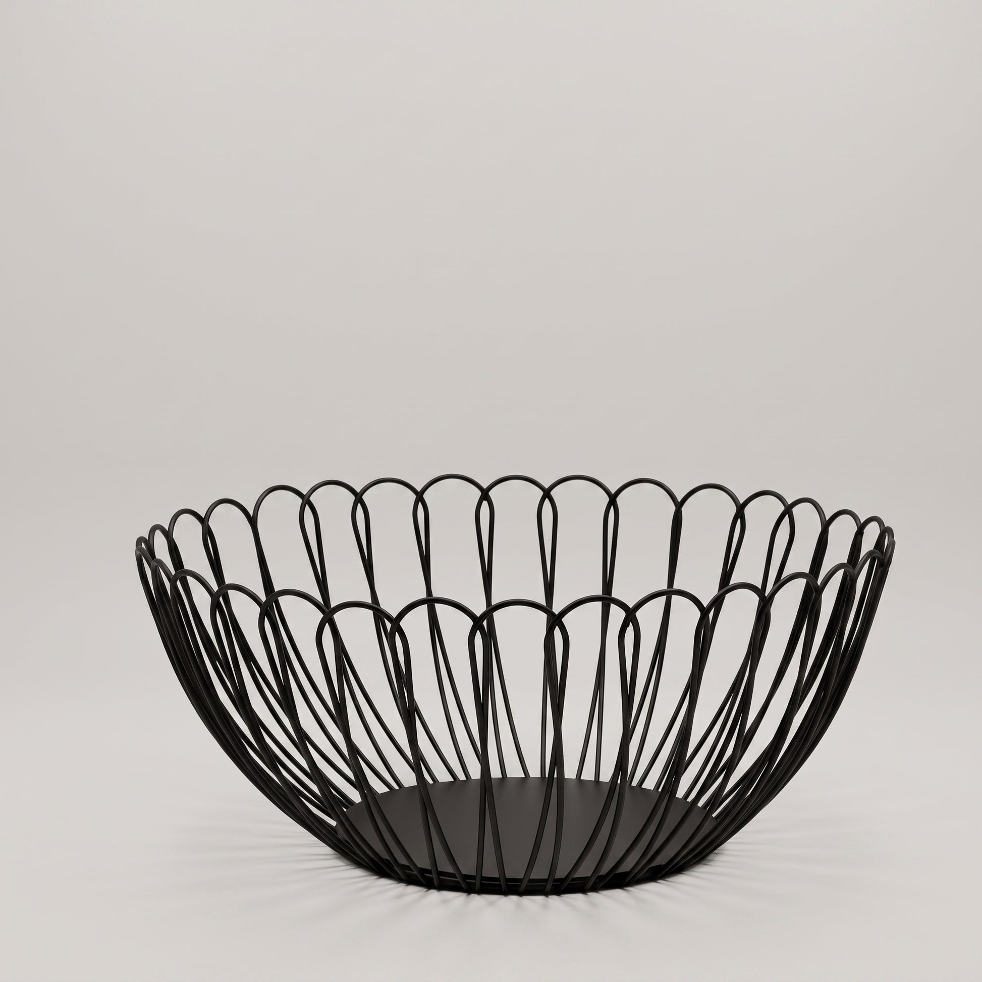 Black Iron Fruit Basket By Zodiya-4