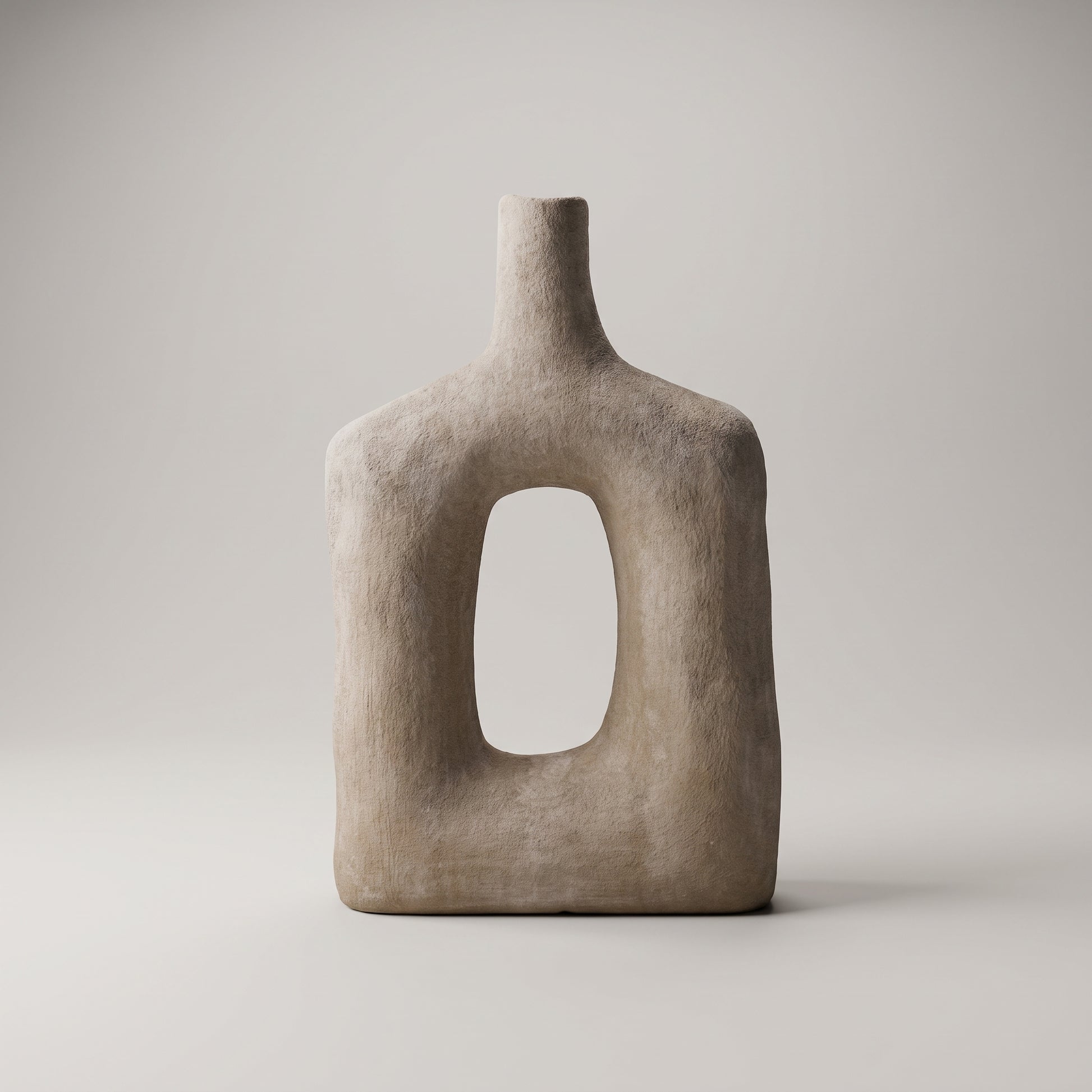 Medium Wooden Ceramic Flower Vase By Zodiya-4