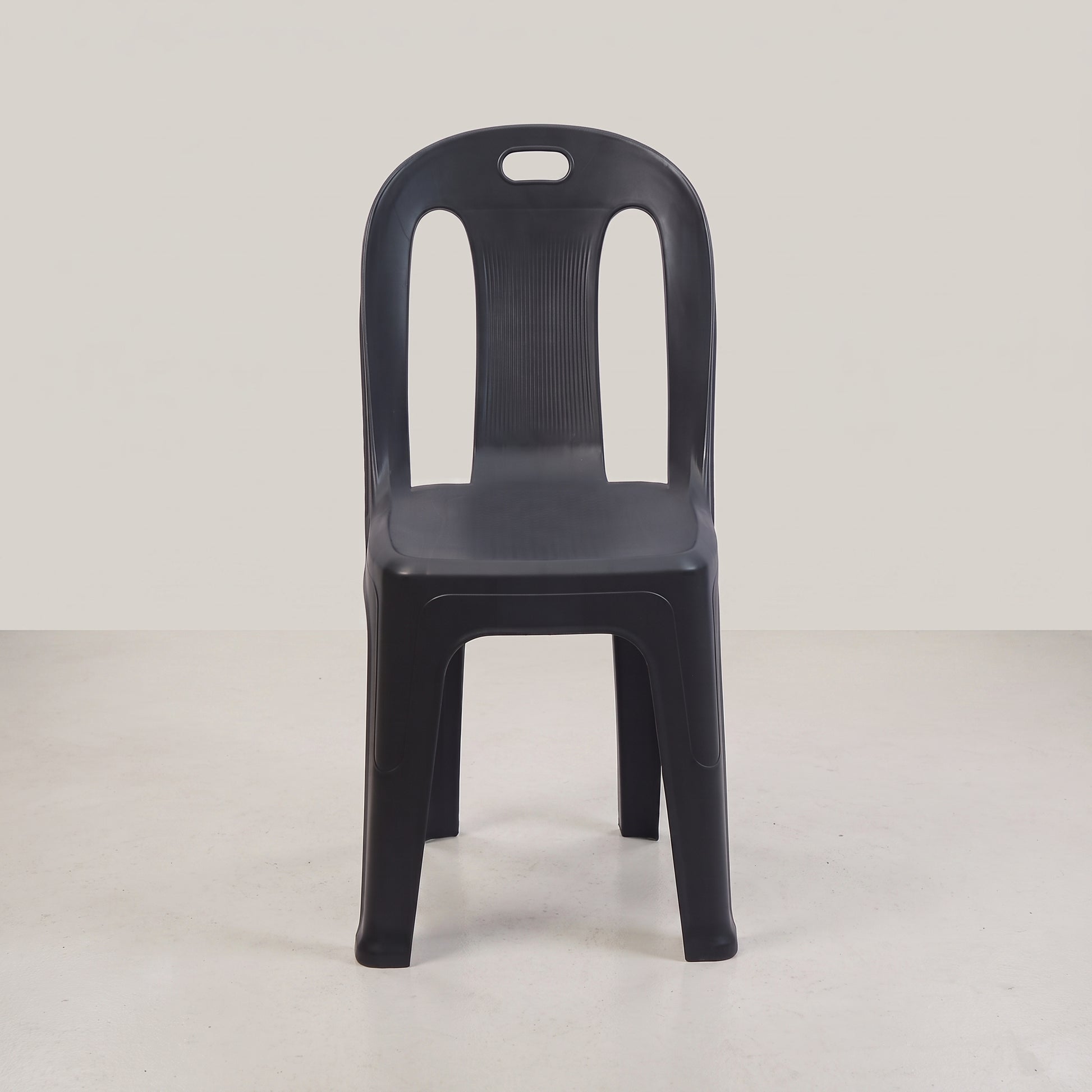 Dark Blue Plastic Chair by Zodiya-4