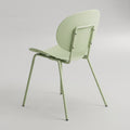 Axis Green Oval Plastic Chair by Zodiya