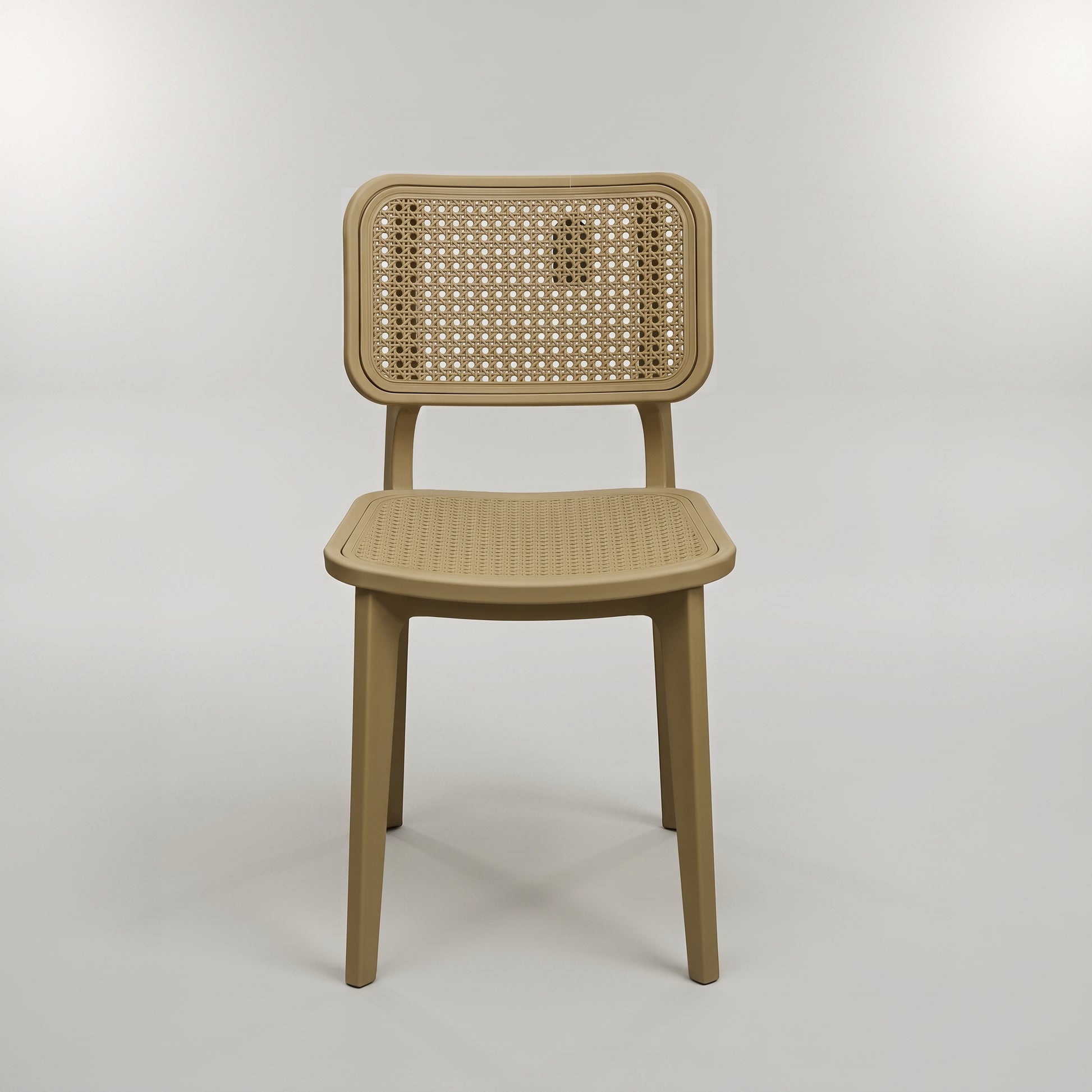 Epic Beige Plastic Chair by Zodiya-4