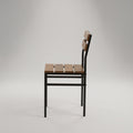 Omaha Wood and Metal Dining Chair by Zodiya