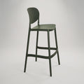 Sono Black Plastic Bar Chair By Zodiya
