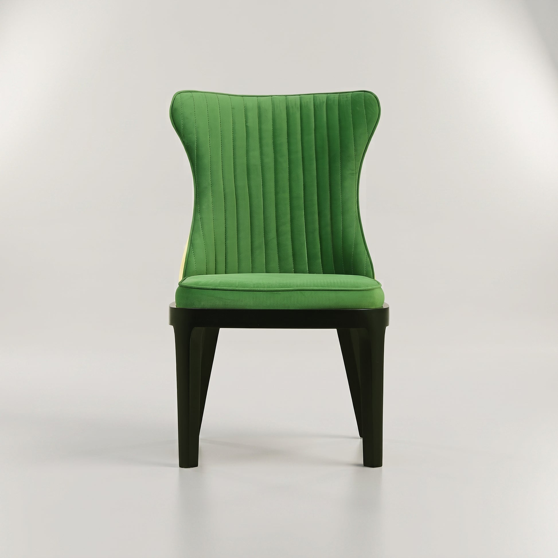 Green Velvet Dining Chair By Zodiya-4