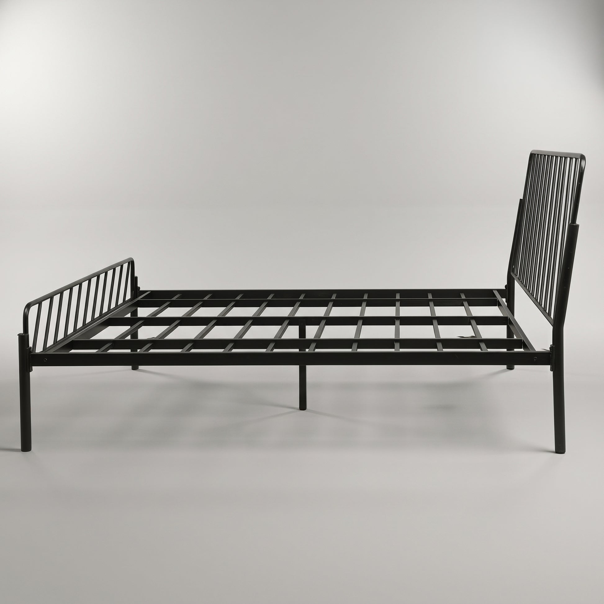 Oblique Metallic King Size Bed by Zodiya-4