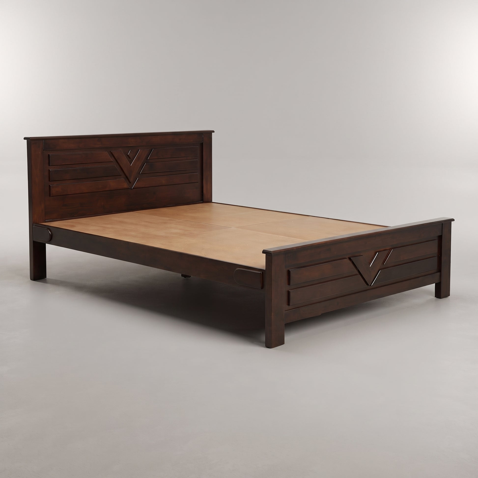 Wooden Queen Size Bed by Zodiya-3