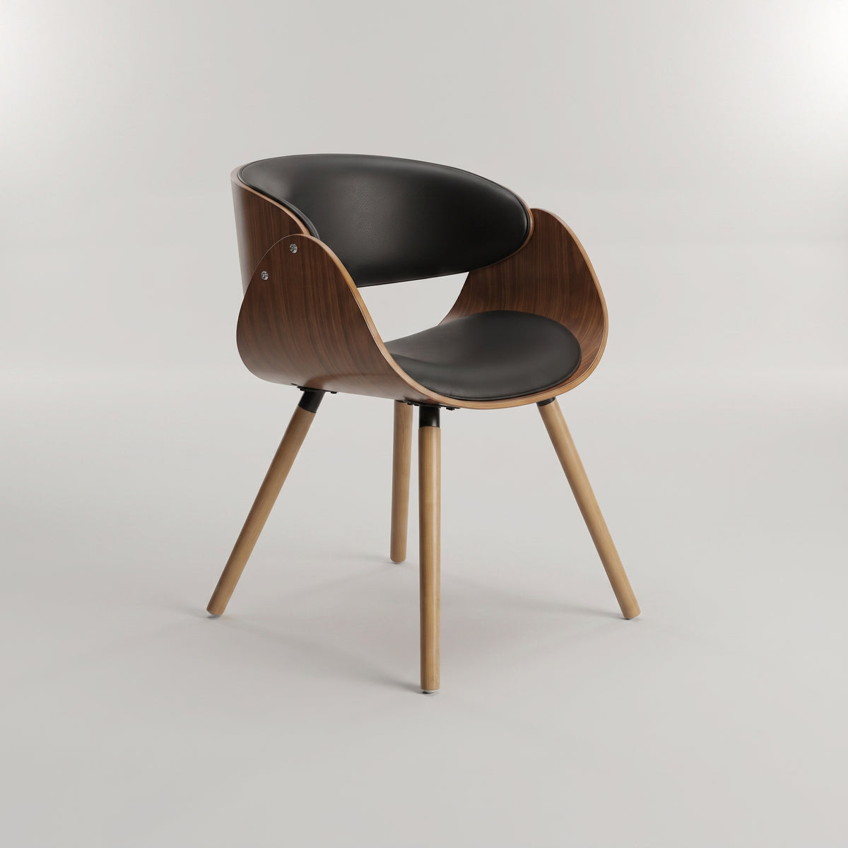 Thamrin Black Arm Chair by Zodiya