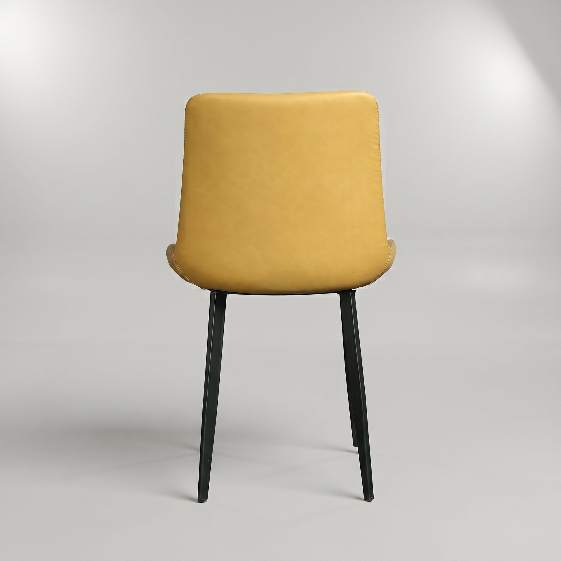 Cruze Brown Leather Dining Chair By Zodiya-4