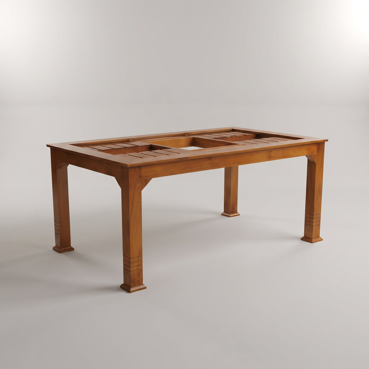 Arboria 6 Seater Wooden Dining Table By Zodiya