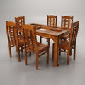 Arboria 6 Seater Wooden Dining Table By Zodiya