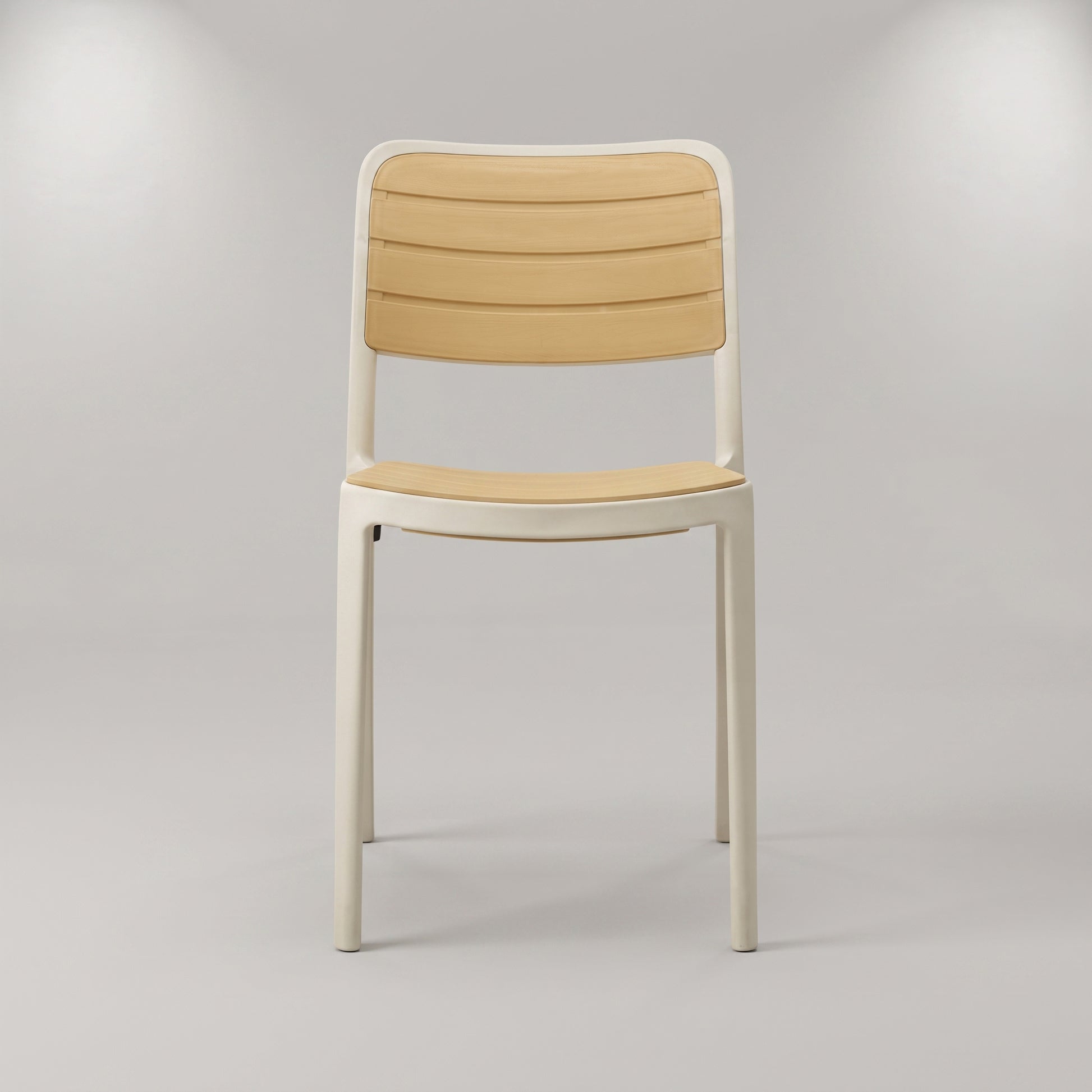 Uno White Plastic Chair by Zodiya-4