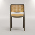 Bravo Grey Rattan Dining Arm Chair by Zodiya