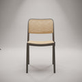 Bravo Grey Rattan Dining Arm Chair by Zodiya