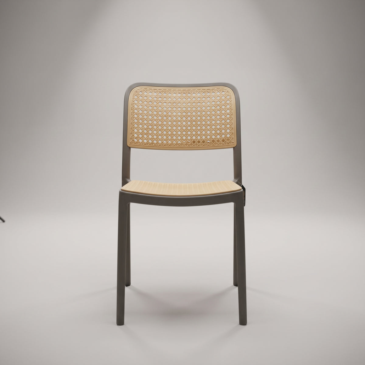 Bravo Grey Rattan Dining Arm Chair by Zodiya
