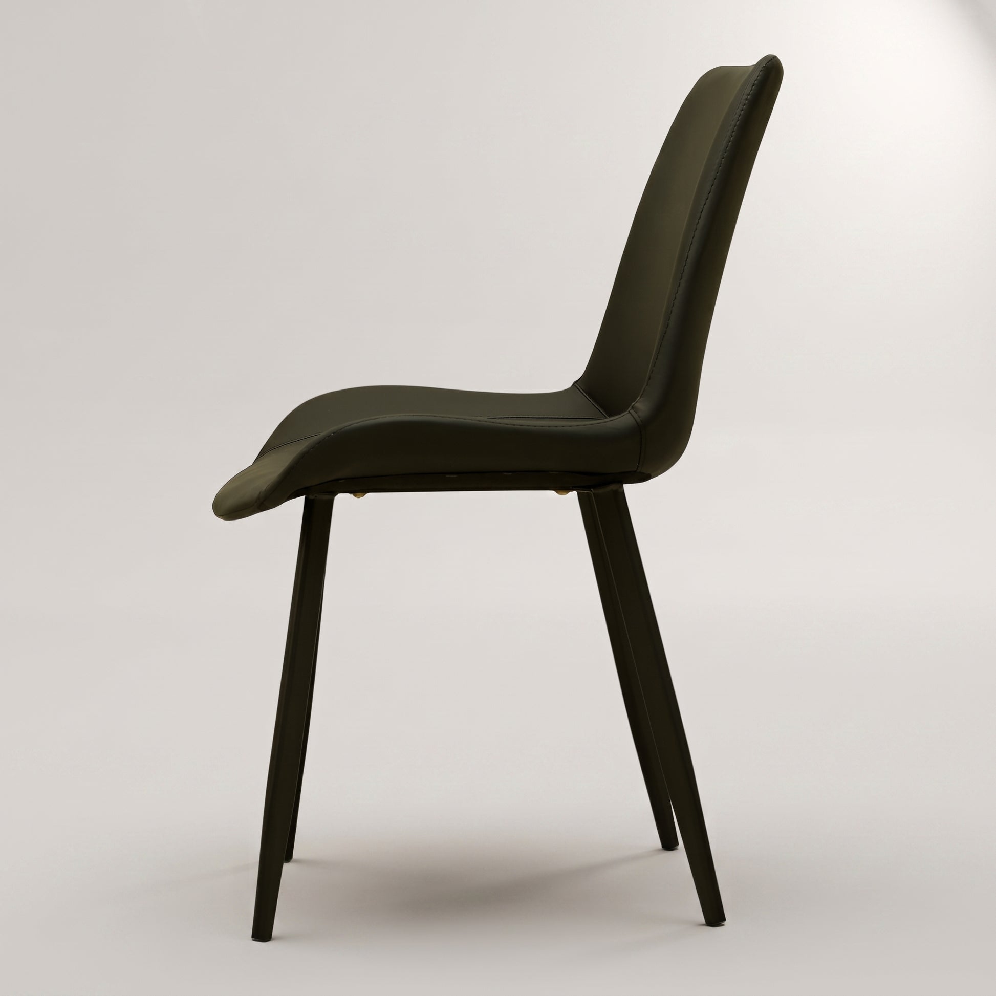 Cruze Black Plastic Dining Chair by Zodiya-3