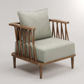 Falcon Green 1 Seater Sofa By Zodiya