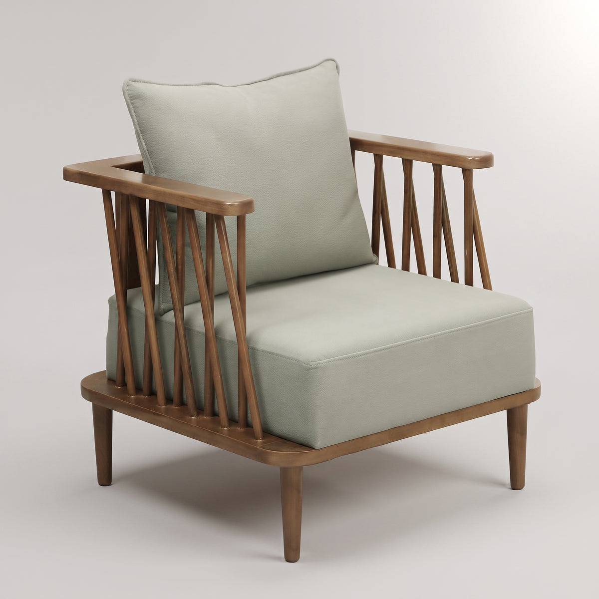 Falcon Green 1 Seater Sofa By Zodiya