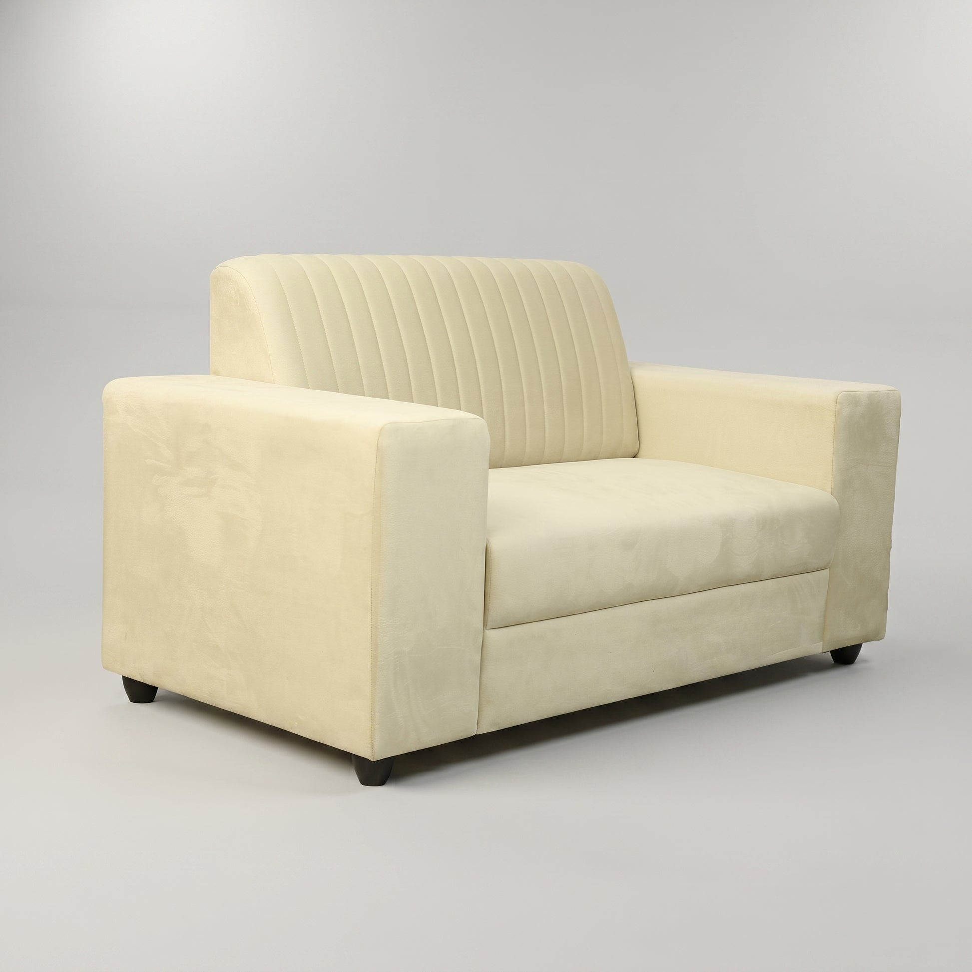Value Plus White 2 Seater Sofa by Zodiya-5