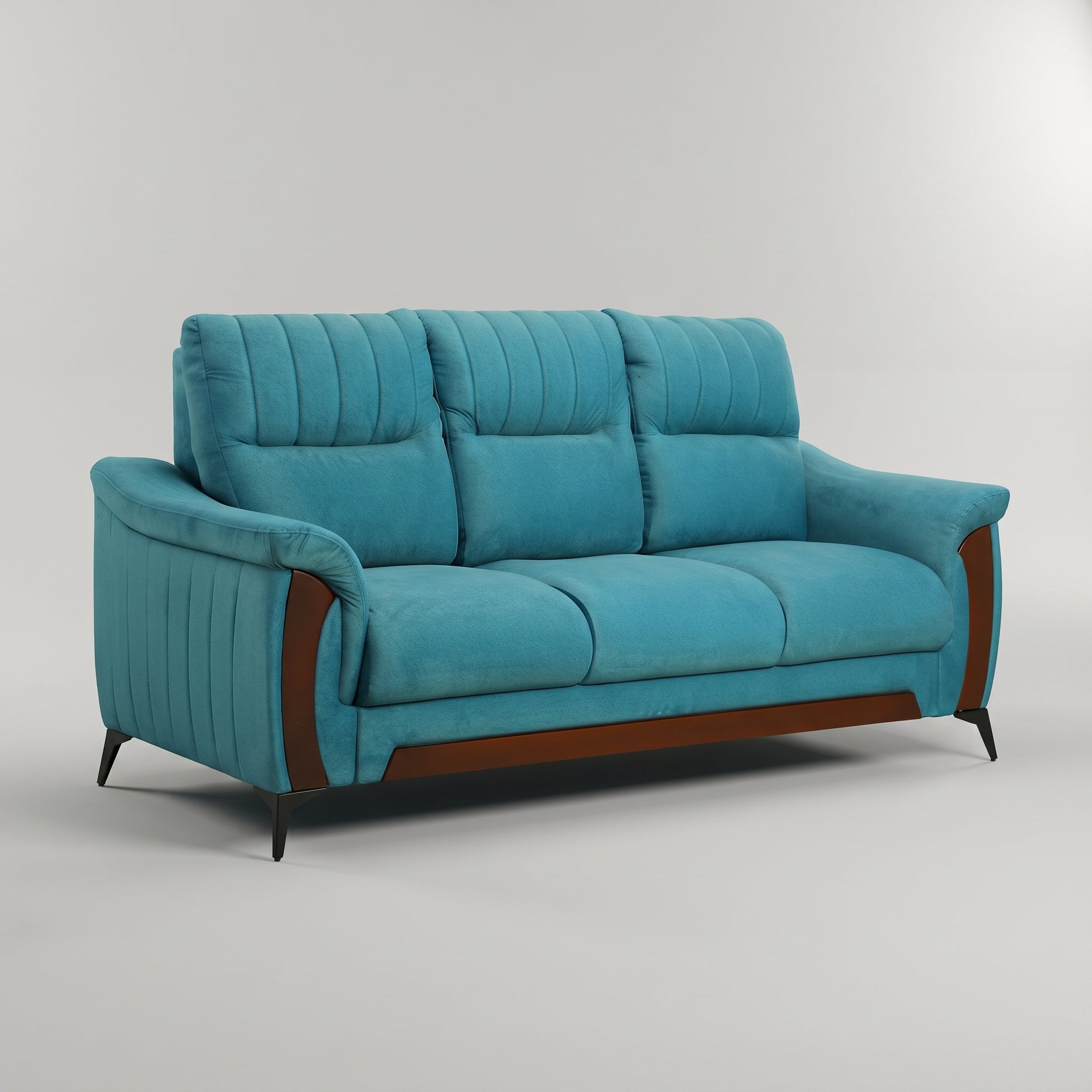 Omega Blue 3 Seater Monty Sofa by Zodiya-5