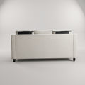 Apholine White 3 Seater Sofa by Zodiya