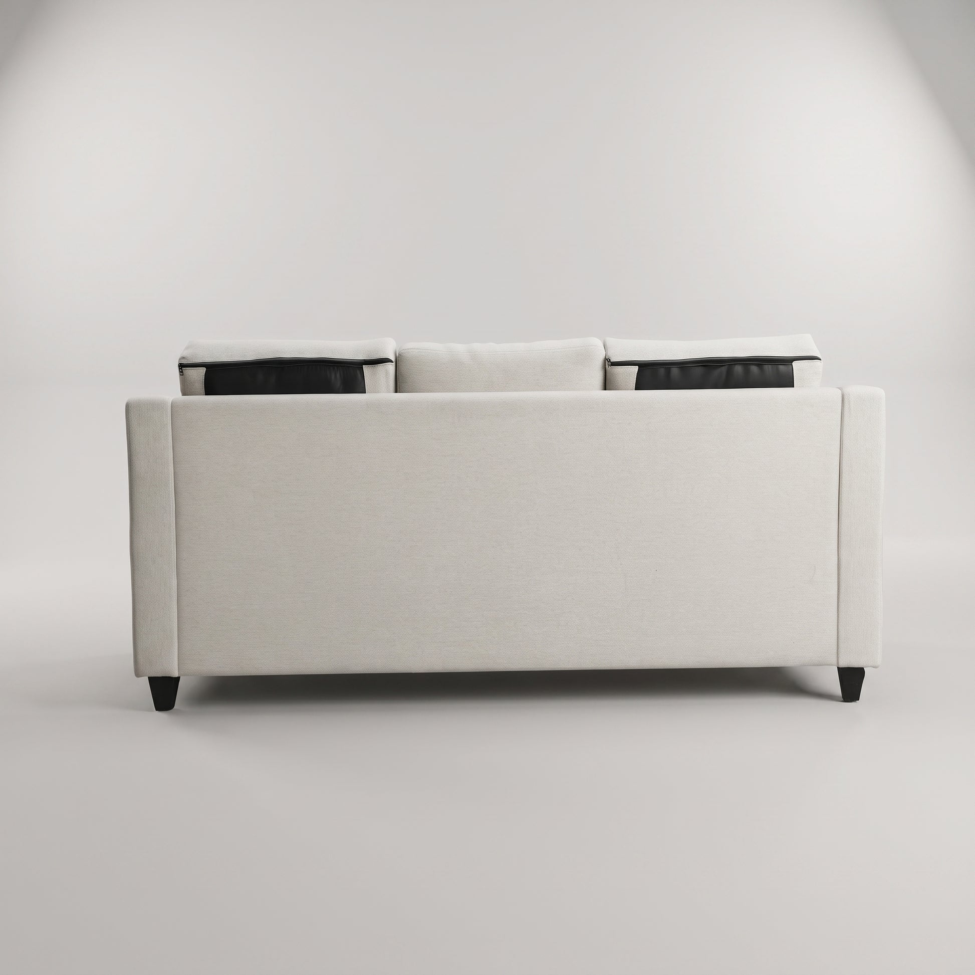 Apholine White 3 Seater Sofa by Zodiya-3