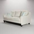 Apholine White 3 Seater Sofa by Zodiya