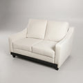 Apholine White 2 Seater Sofa by Zodiya