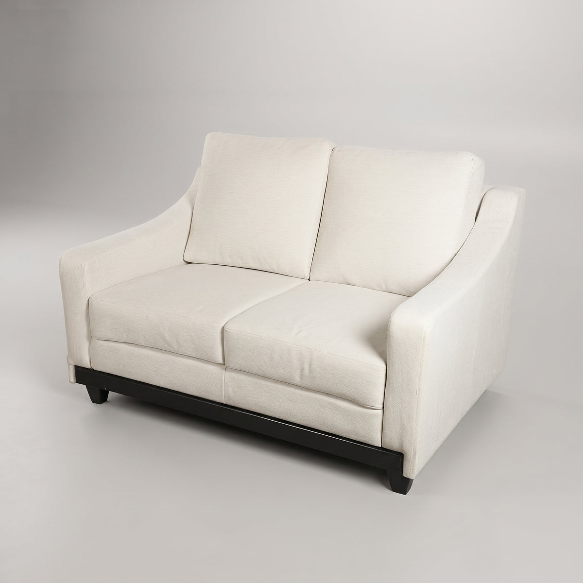 Apholine White 2 Seater Sofa by Zodiya