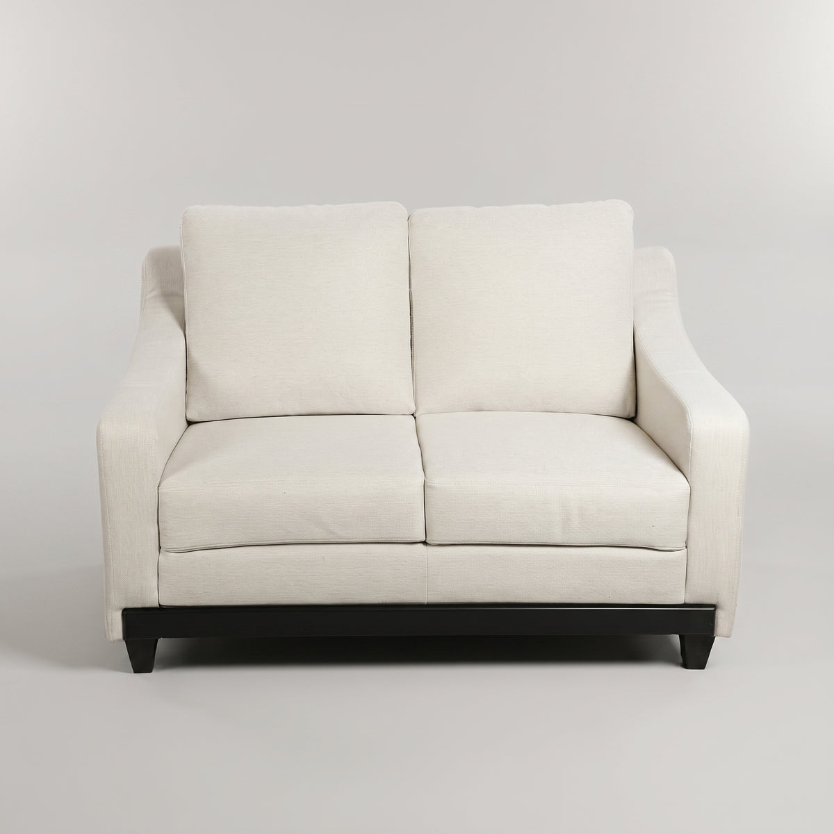 Apholine White 2 Seater Sofa by Zodiya