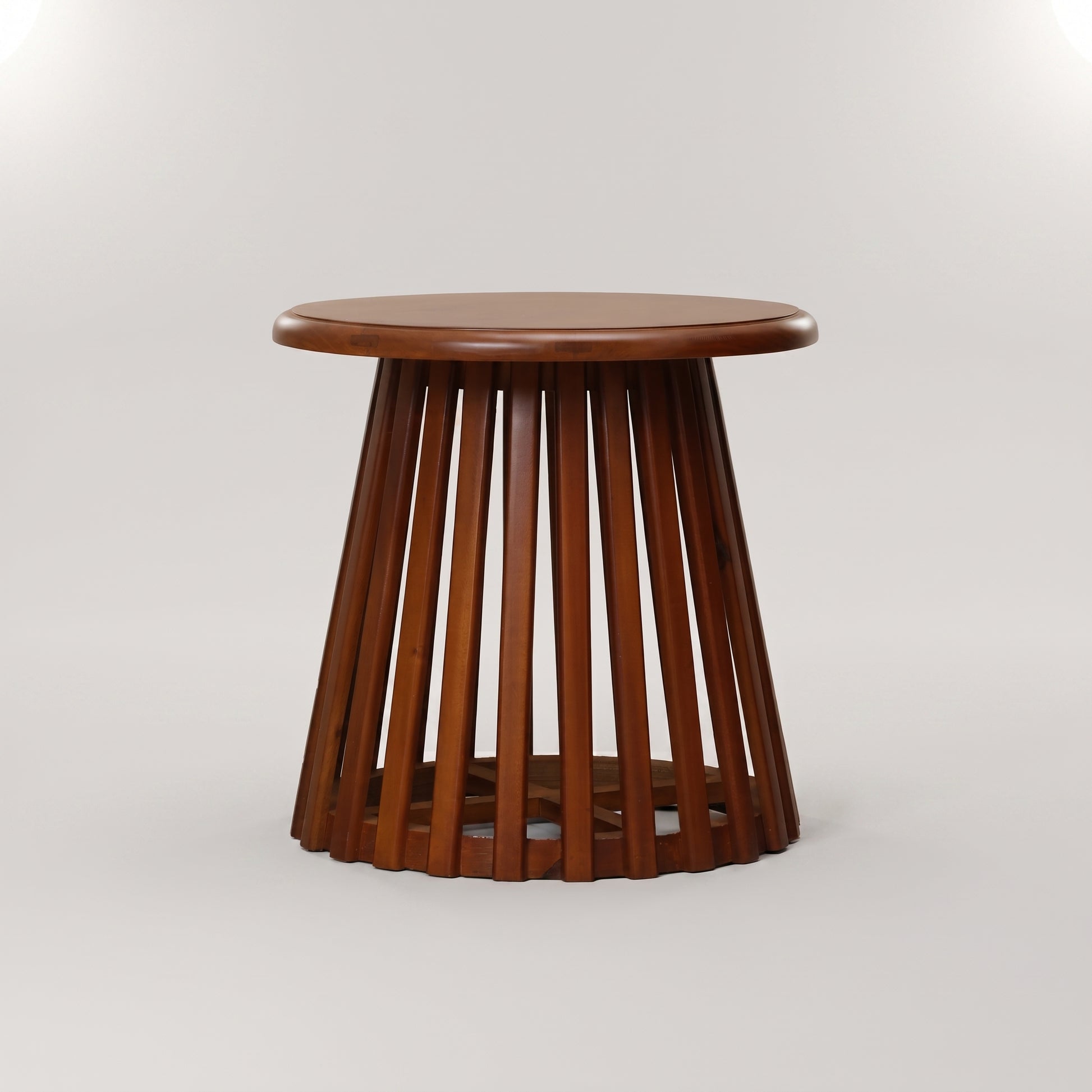 Florence Round Wooden Coffee Table by Zodiya-4