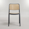 Grey Outdoor Plastic Chair by Zodiya