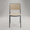 Grey Outdoor Plastic Chair by Zodiya
