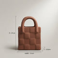 Brick Colour Ceramic Bag Decor by Zodiya