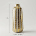 Gold Ceramic Flower Vase by Zodiya