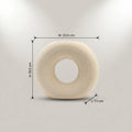 Round Ceramic Flower Vase by Zodiya
