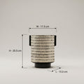 Small Cylinder Ceramic Flower Vase by Zodiya