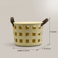 Beige Multipurpose Organiser Basket By Zodiya