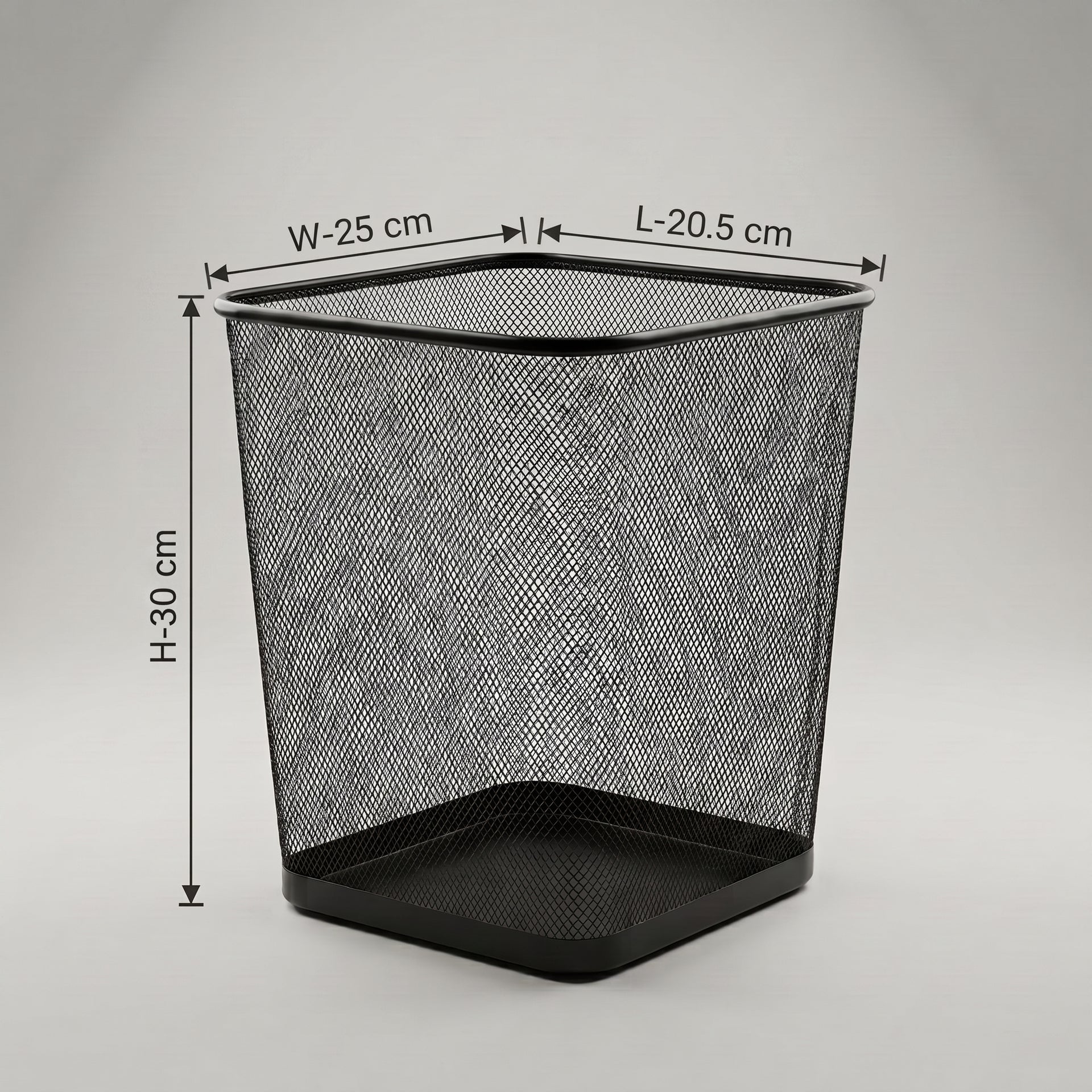 Metal Dust Bin By Zodiya