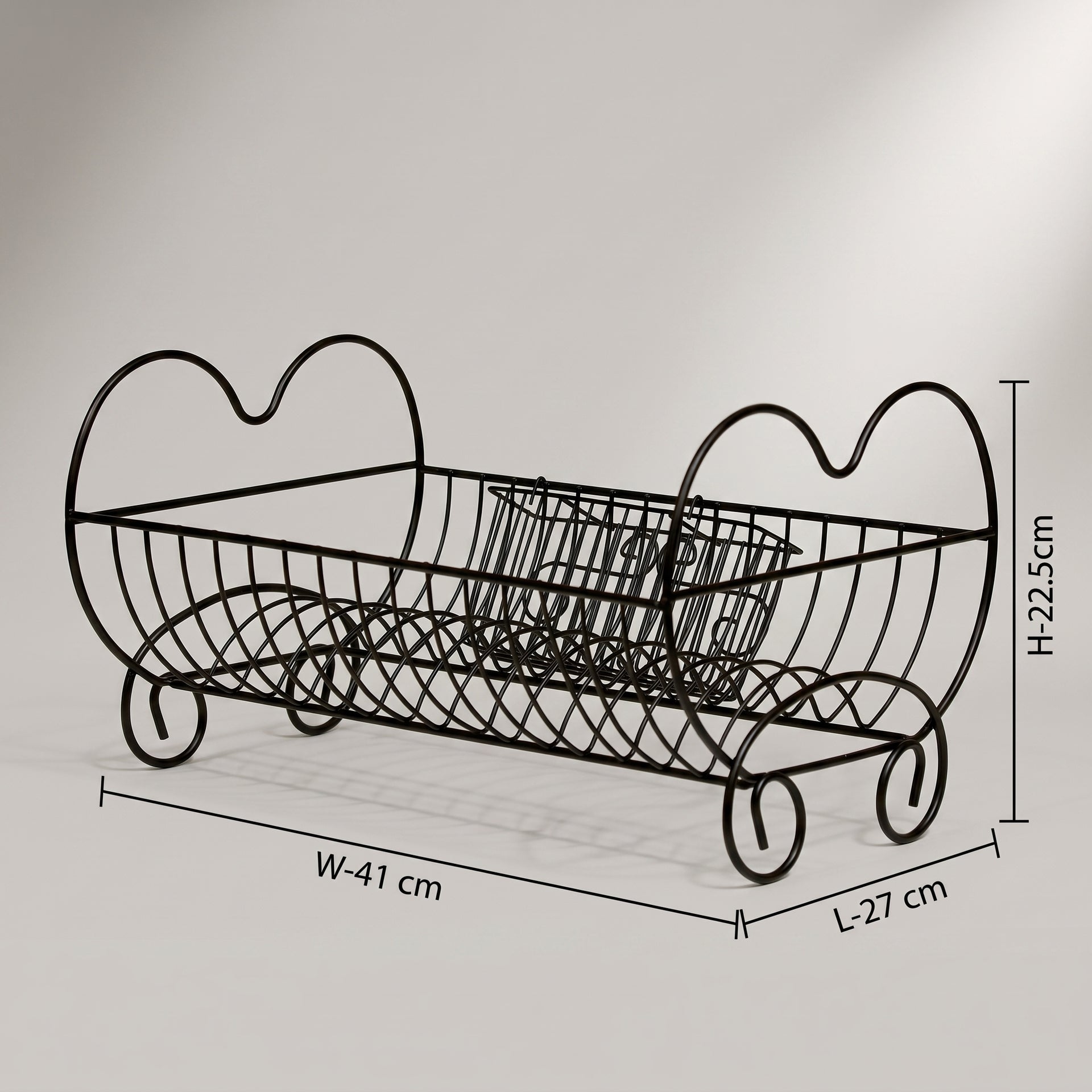 Iron Dish Rack By Zodiya