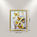Butterfly Flutters Picture Frame by Zodiya