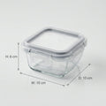 160 ml Glass Food Storage Container Box by Zodiya