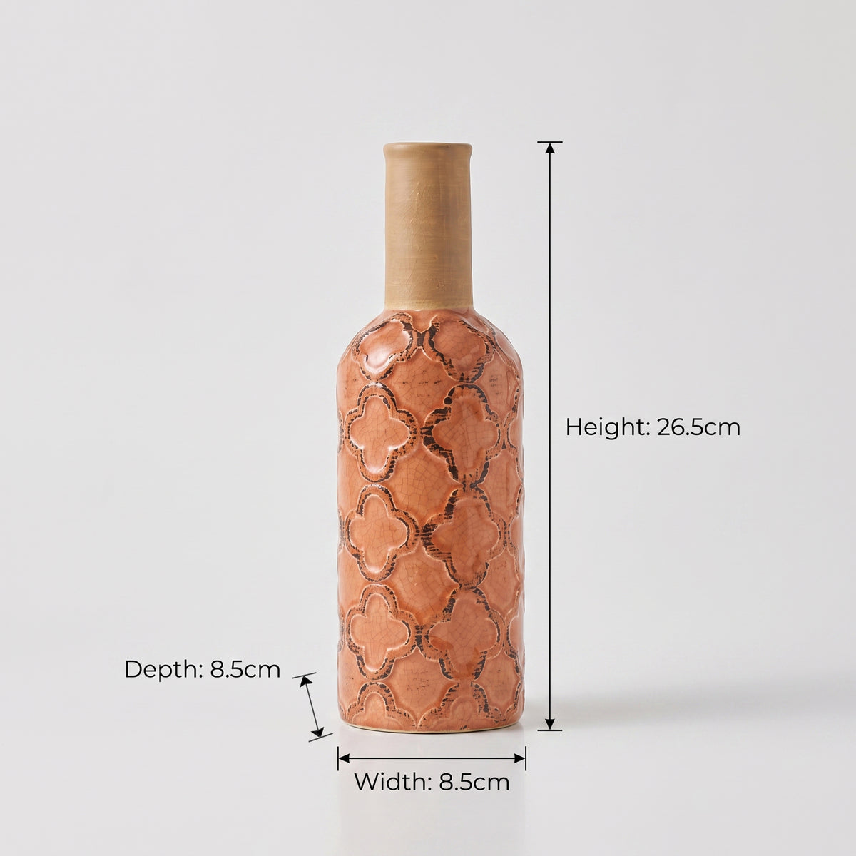 Large Ceramic Flower Vase By Zodiya